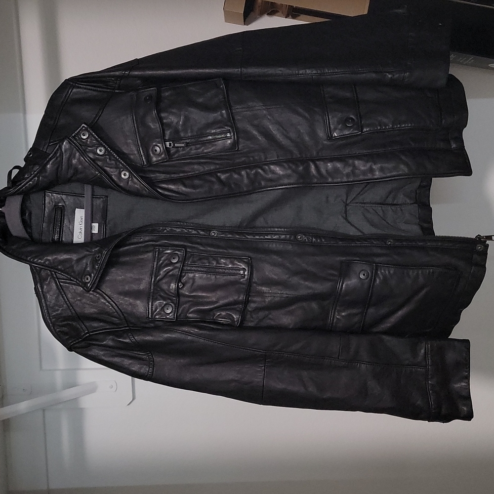 Calvin Klein Leather Jacket